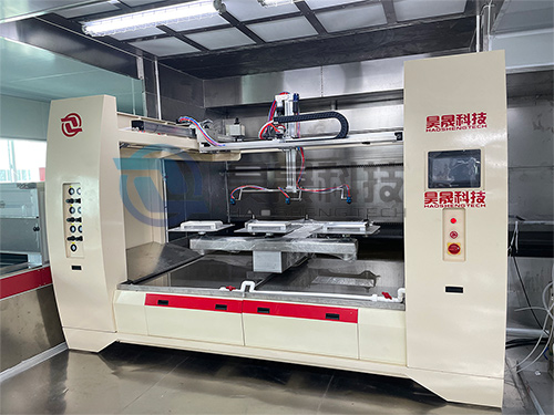 5 AXIS 4 TRAYS SPRAY PAINTING MACHINE